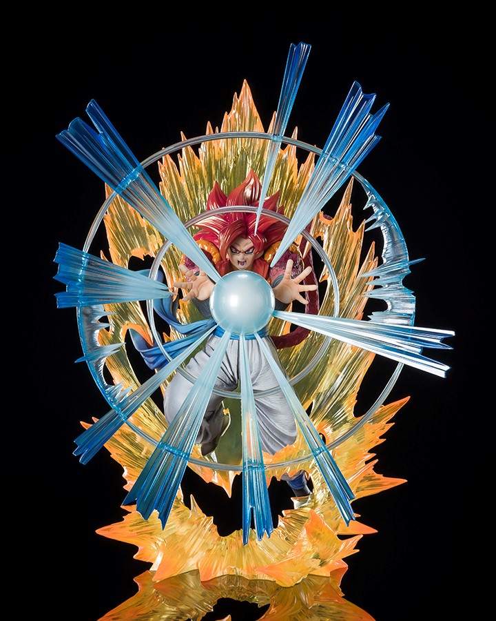 ドッカンバトル7周年記念!「フィギュアーツZERO」シリーズに「超サイヤ人4ゴジータ」が登場!